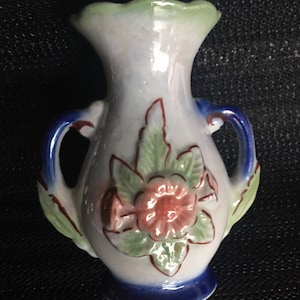 Vintage Floral Vase