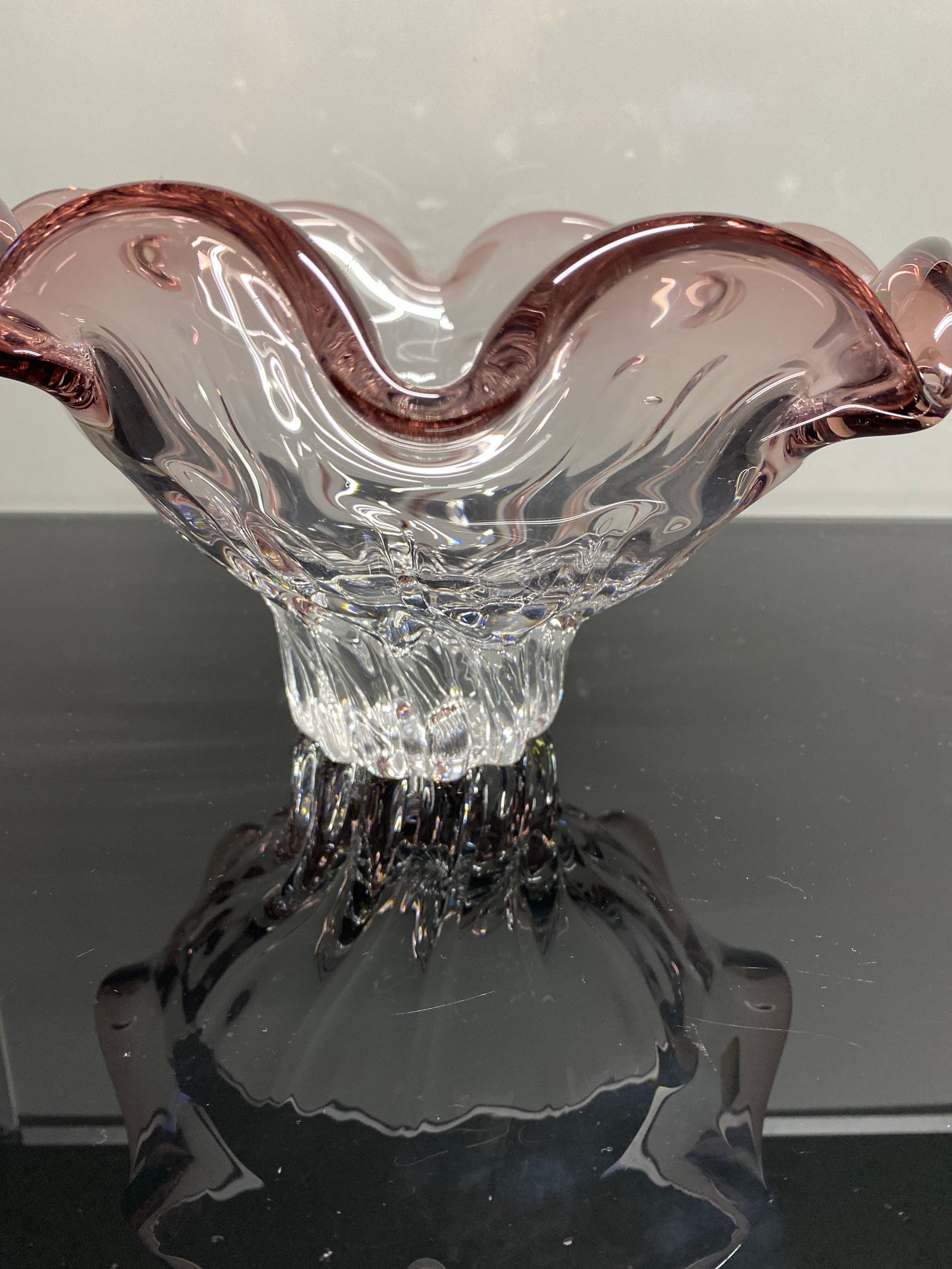 Shannon Crystal Amethyst crystal vase Etsy