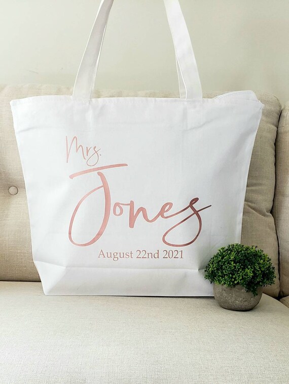 Bride Tote Bag| Bride Bag| Bride to Be Gift| Bridal Shower
