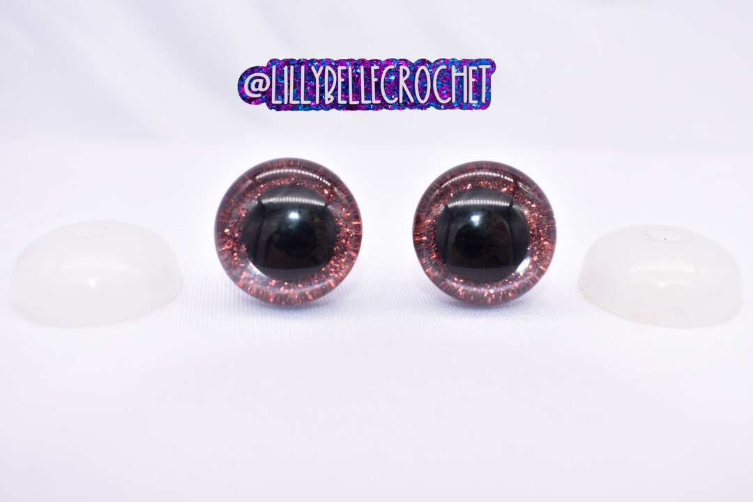 Bronze 20 MM Glitter Safety Eyes Etsy