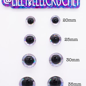 Handmade Crystal Holographic Safety Eyes