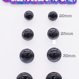 Handmade Black Safety Eyes