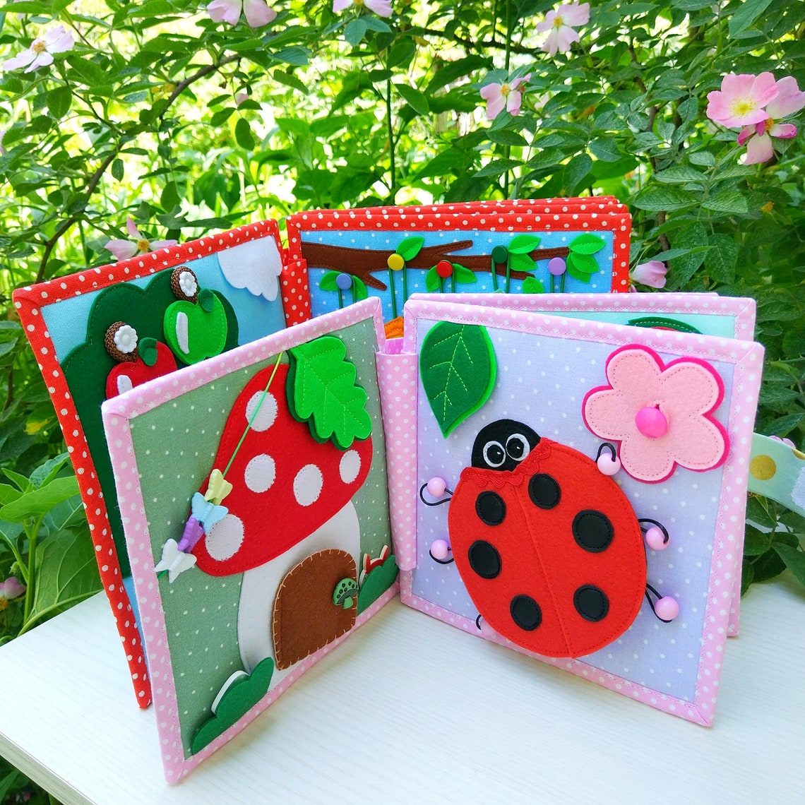 Busy book for girl gift for 1 year old christmas gift baby Etsy