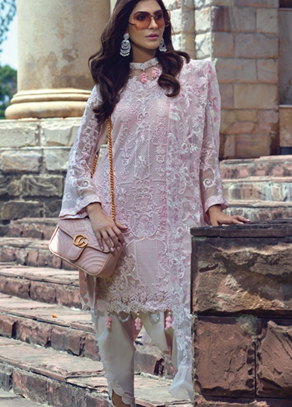 Pakistani RANG RASIYA Collection 2019 Embroidery designer Shalwar Kameez Suit