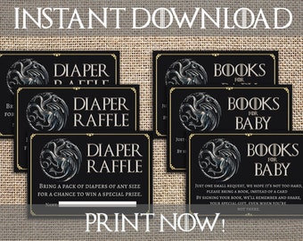 Game of Thrones / Invitation Template / Baby / Bridal / Shower | Etsy