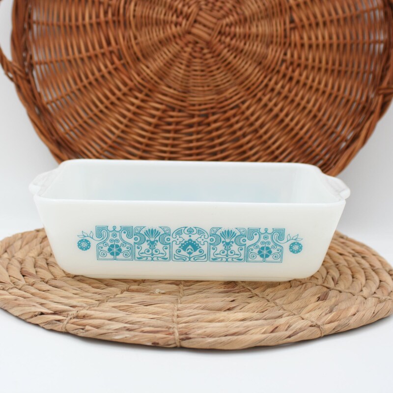 Blue Patterned Pyrex Pyrex Horizon Blue - Etsy