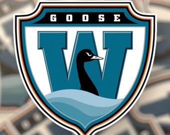 Worcester Goose Hockey Sticker