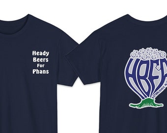 Heady Beers for Phans Whalers Phish Lot T-Shirt