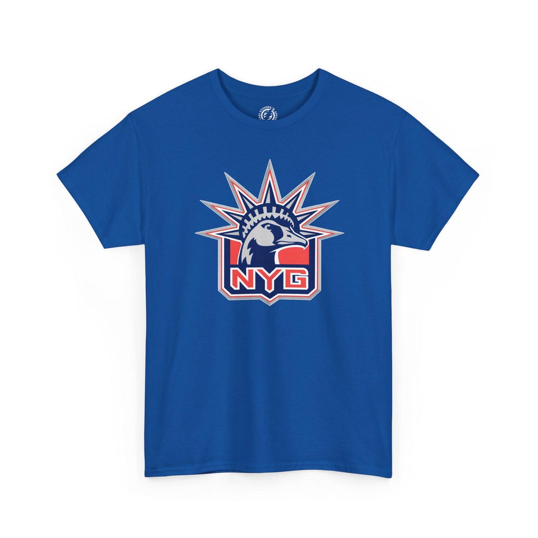 New York Goose Band MSG Liberty Hockey Lot T-shirt - Etsy
