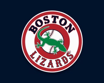 Boston Lizards Phish Fenway Baseball Lot Sticker