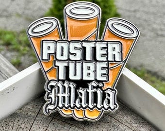 Poster Tube Mafia Phish Pin