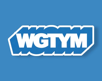 What’s Going Through Your Mind - Phish Boston Radio Sticker