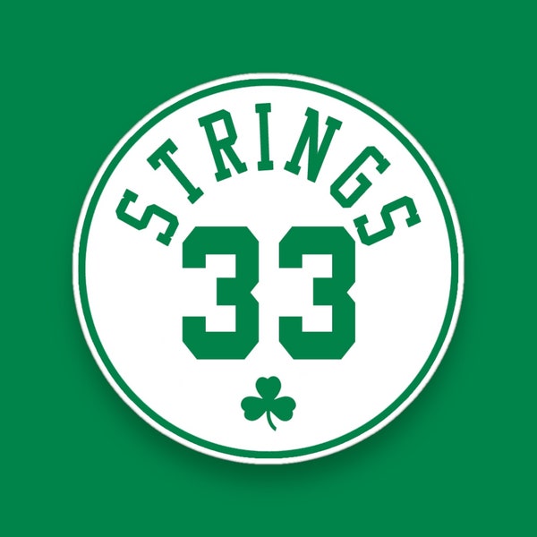 Billy Strings Irish Celtics Sticker