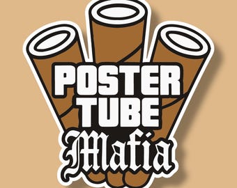 Poster Tube Mafia Phish Sticker