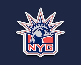 New York Goose Band MSG Liberty Hockey Lot Sticker