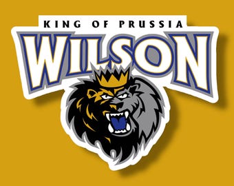 Wilson King of Prussia Manchester Phish Sticker