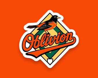 Baltimore Oblivion Phish Baseball Lot Sticker