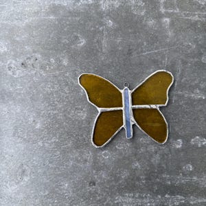 Stained Glass Butterfly - Ornament or Suncatcher for Window