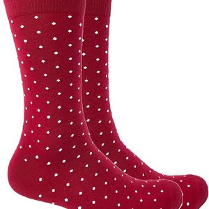 Burgundy Polka Dot Dress - Etsy Burgundy Polka Dot Dress - Etsy