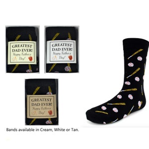 Men&#39;s Baseball Novelty Socks (Multiple Sock Patterns Available), Father&#39;s Day Gifts / Gifts for Guys / Groomsmen Socks, Men&#39;s Crew Socks