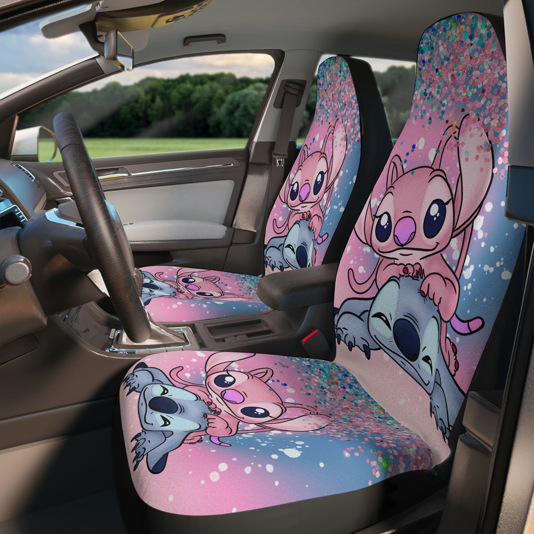 Buy Lilo and Stitch Car Seat Covers Set of 2 Online in India Etsy
