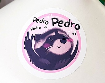 Adesivo Procione Ballante Pedro Pedro Pedro