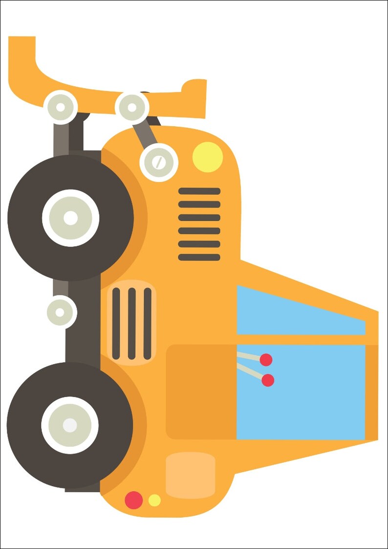 Kinderzimmer Junge Bagger Wandtattoo Kinderzimmer Baby Junge Baustelle Auto Bagger