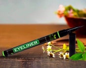 Eyeliner - Natural Eyeliner Liquid Pen with Castor Oil - Black Eyeliner