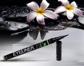 Eyeliner - Natural Eyeliner Liquid Pen with Castor Oil - Black Eyeliner