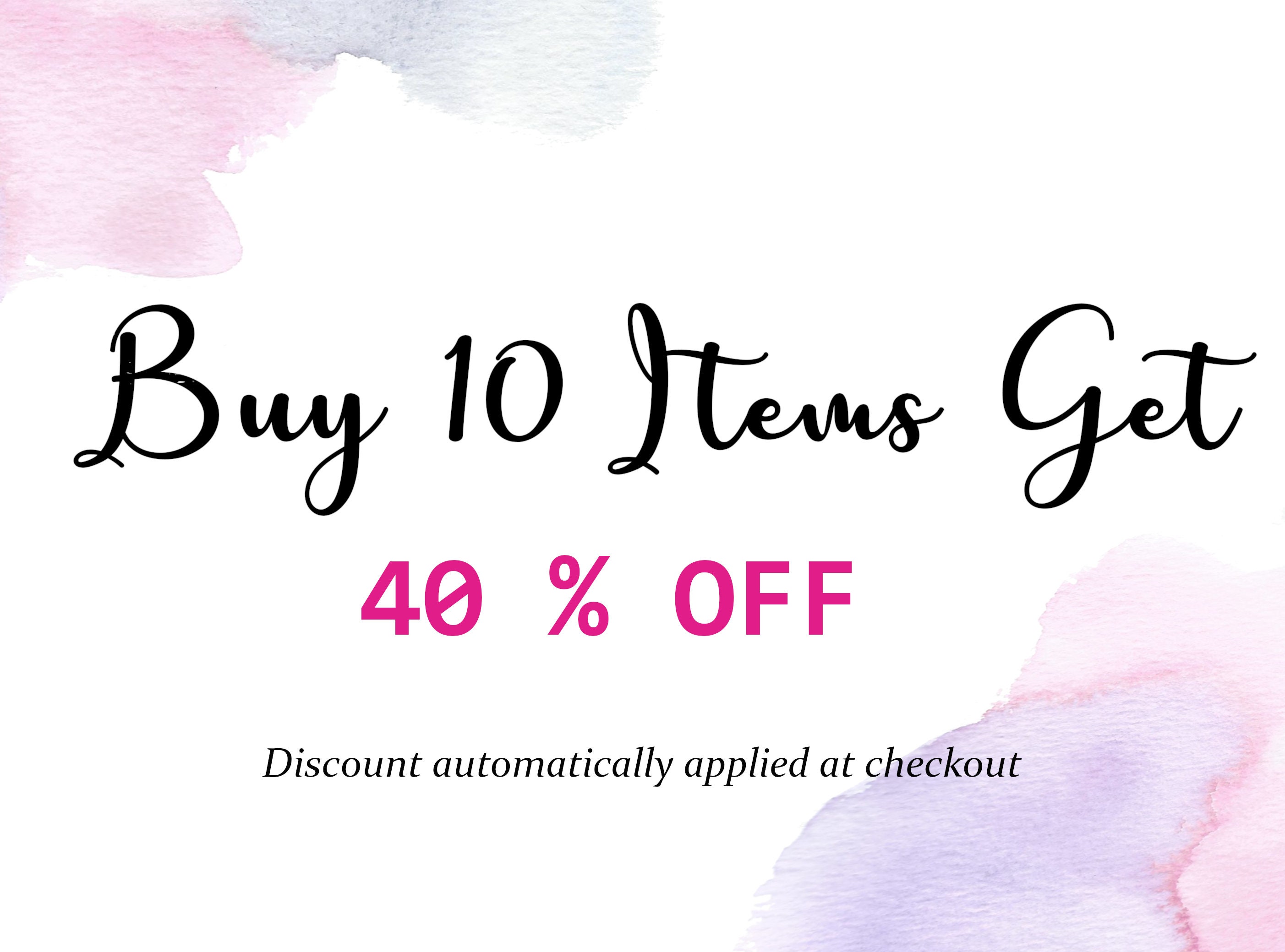 Pink Hearts Watercolor Clipart 11 Hand Painted PNG Watercolor - Etsy