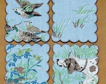 Cocktail Napkins - Schumacher - Pointers - Set of 4