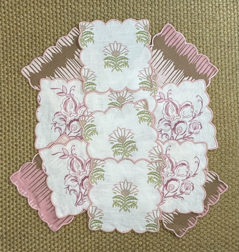 Thibaut Anna French Milford Cocktail Napkins - Set of 4 image 3