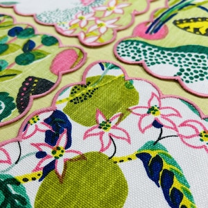 Schumacher Citrus Garden  Cocktail Napkins