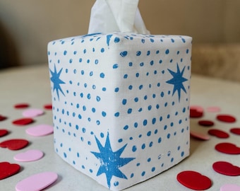 Tissue Box Cover / Schumacher / Molly Mahon / Spot & Star