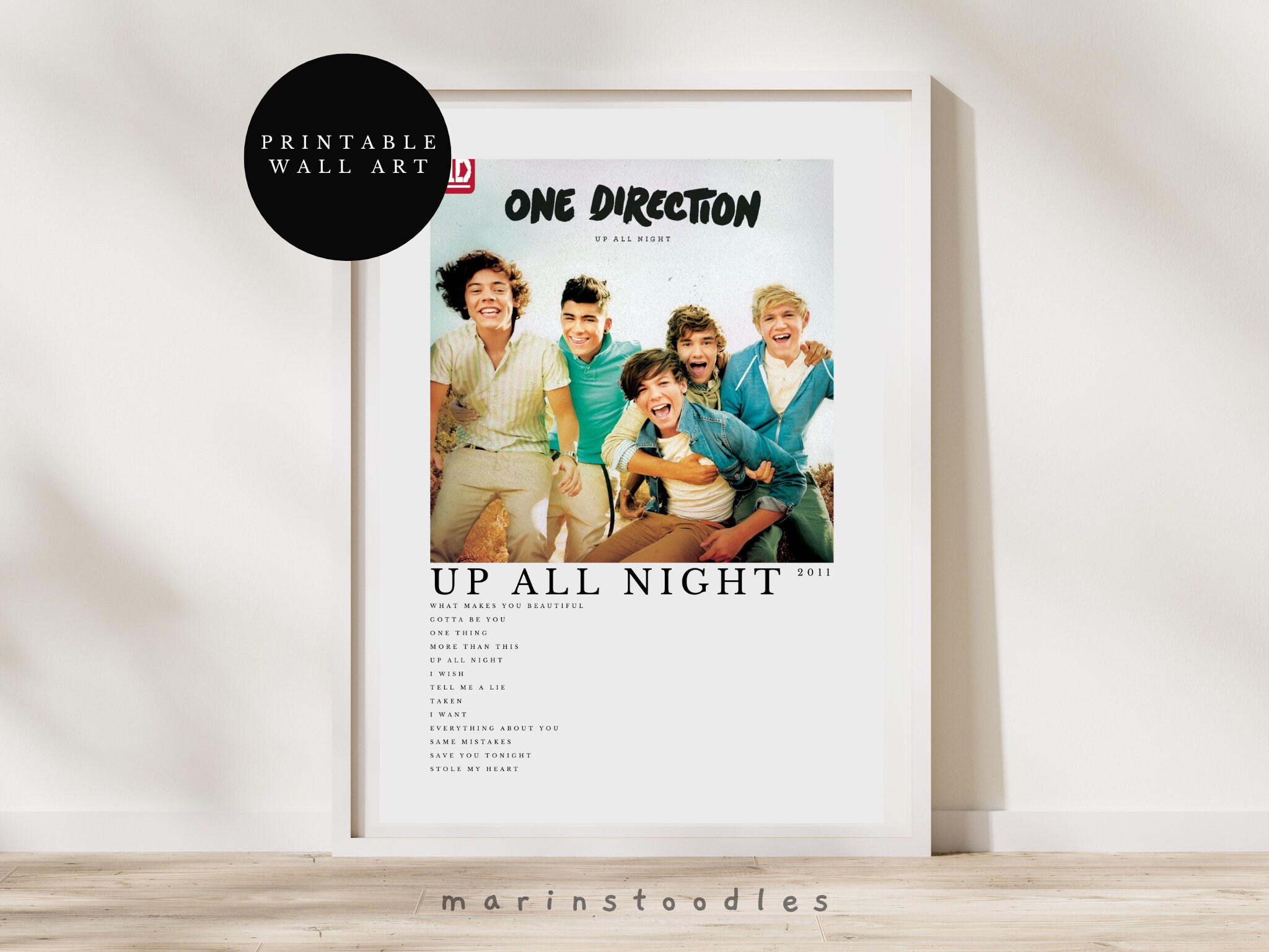 Up All Night One Direction Album Cover