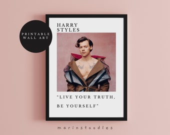 Printable Wall Art Harry Styles Poster - Etsy