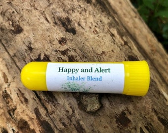 Aromatherapy Nasal Inhaler - Essential Oil Inhaler for Fatigue - Nose Inhaler - Sinus Inhaler - Nasal Stick - Stay Awake Essential Oil Blend