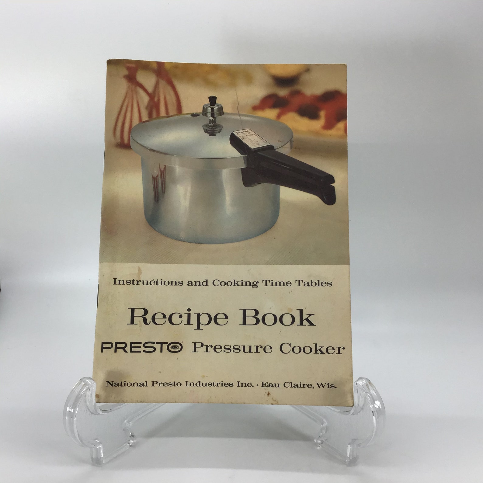 Vintage 1961 Presto Pressure Cooker Recipe Recipe Book Etsy