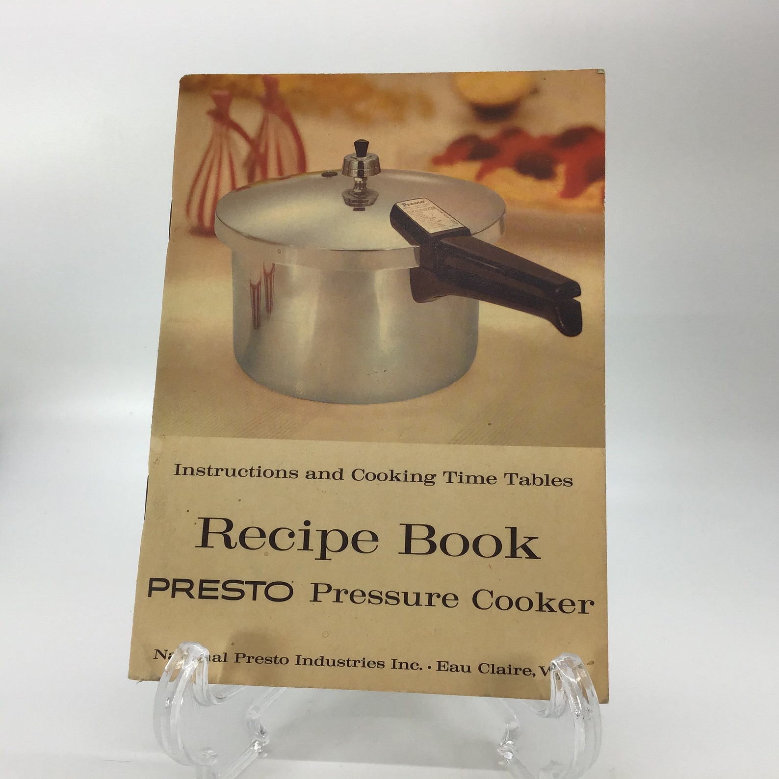 Vintage 1965 Presto Pressure Cooker Recipe Book Etsy