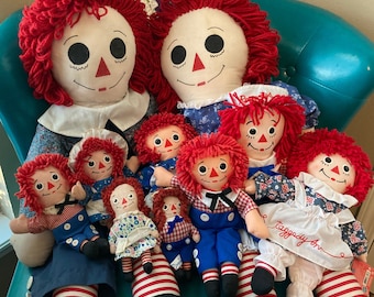 2003 Limited Edition Raggedy Ann & Andy Japan Festival Doll Se