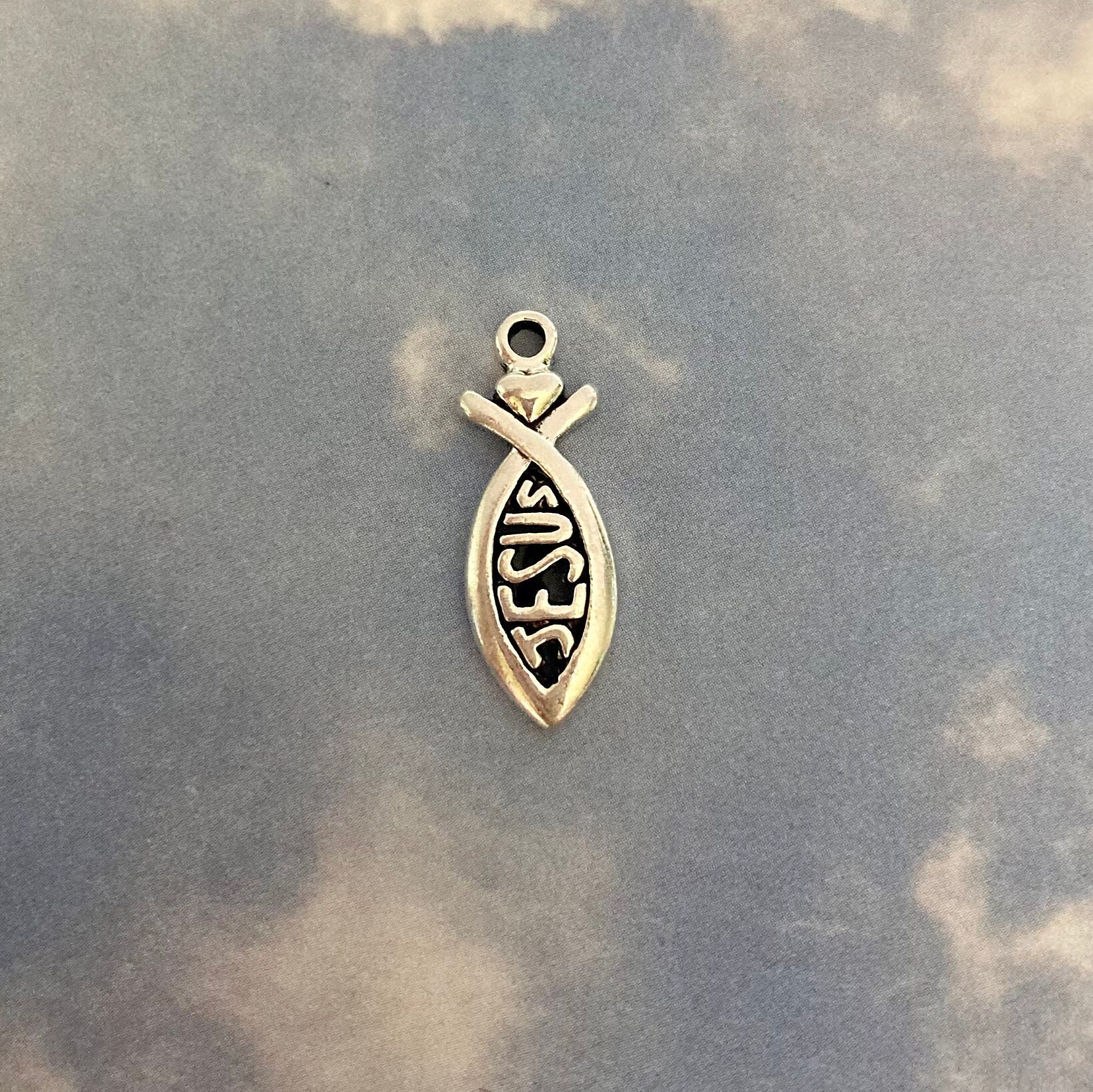 FAITH Cross Charm Assortment 8 Charms Etsy