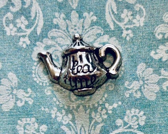 Tea Pot Charms (6 or 12 Charms) Tea Party Charms