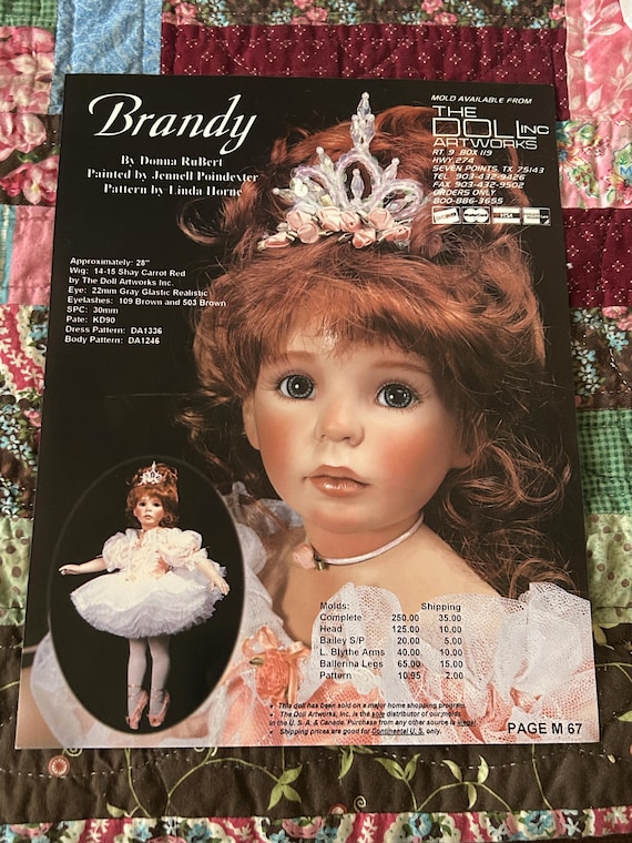 14” Unpainted Porcelain Doll, Ballerina Porcelain Doll Kit, Porcelain Bisque Doll Kit