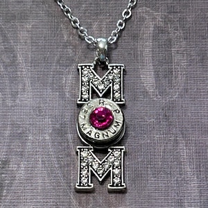 MOM Bullet Necklace, 9mm Bullet Necklace