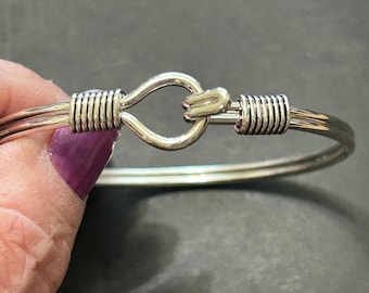 Wire Bangle Bracelet