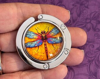 Dragonfly Purse Hook, Dragonfly Hanger, Dragonfly Purse Accessory