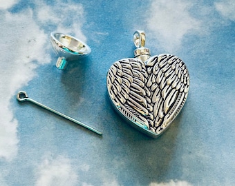 Cremation Pendant, Cremation Urn Necklace, Urn for Ashes