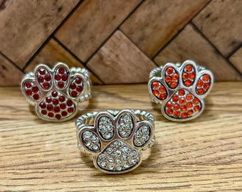 Paw Ring, Dog lovers ring, Stretchy Ring