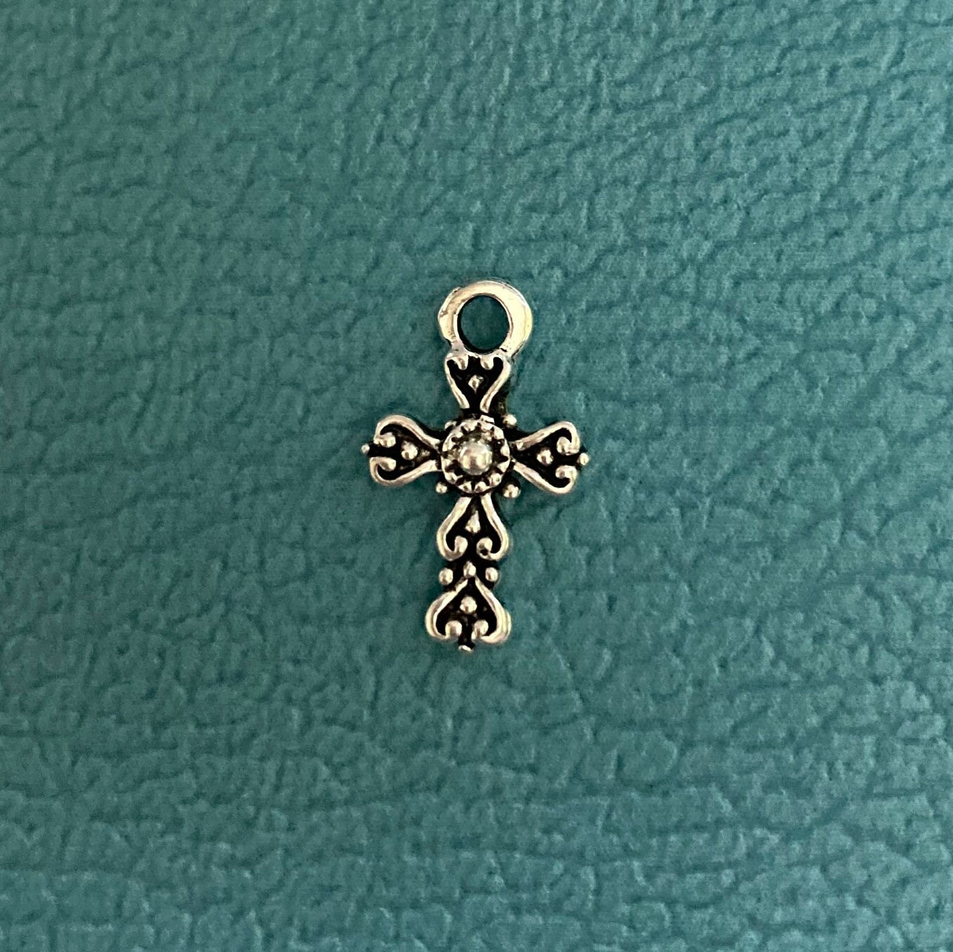 FAITH Cross Charm Assortment 8 Charms Etsy