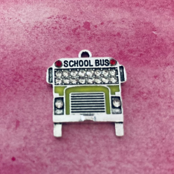 School Bus Charm